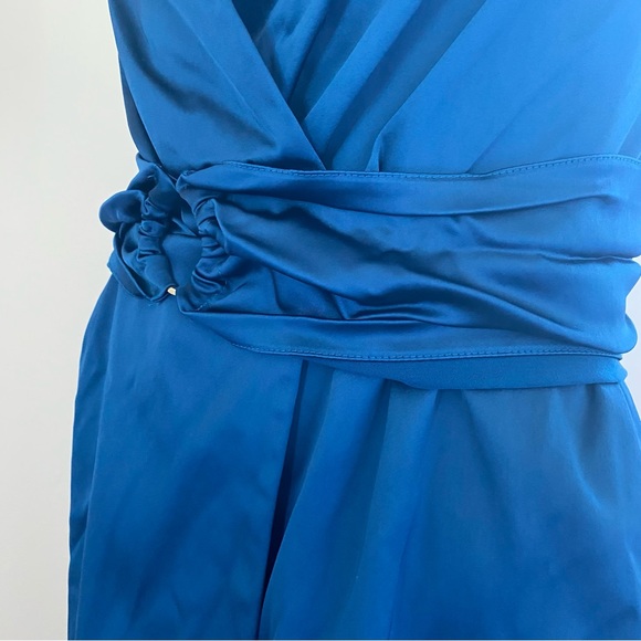REISS Verdia Cocktail Satin Dress - Picture 4 of 10